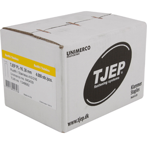 TJEP PL-16 staples 38 mm, w/glue
